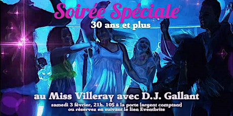 Soirée rencontre et danse (30 ans et plus) au Miss Villeray primary image