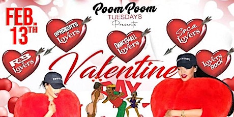 Poom Poom Tuesday LOVERS & FRIENDS VALENTINES DAY Bashment Part II primary image