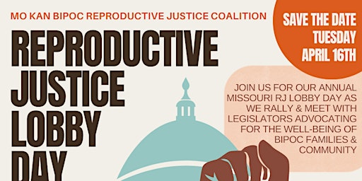 Primaire afbeelding van MO-KAN BIPOC RJC: Reproductive Justice Lobby Day!!