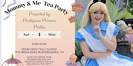 Mommy & Me Princess Tea Party