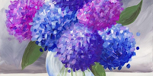Primaire afbeelding van Lovely Hydrangeas   - Paint and Sip by Classpop!™