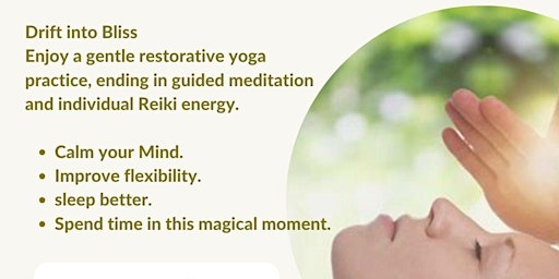Image principale de Reiki and Restorative Yoga