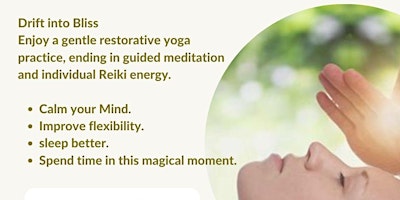 Hauptbild für Reiki and Restorative Yoga