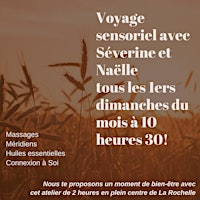Imagem principal do evento Voyage sensoriel avec Séverine et Naëlle sur La Rochelle.