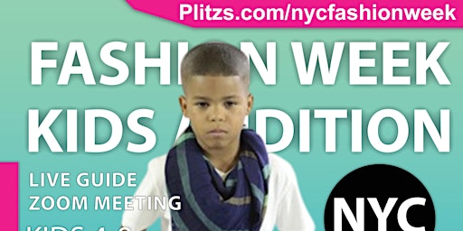 Primaire afbeelding van KIDS NYFW SEPTEMBER AUDITION - BOYS 4-8 - MEETING WITH SHOW PRODUCERS