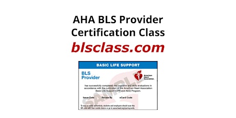 American Heart Association - Basic Life Support (BLS) Class - Mississippi