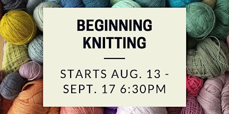 Beginning Knitting  primary image