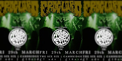 FROGLORD | THE LUNAR EFFECT - THE SIX SIX, CAMBRIDGE 29/03 primary image