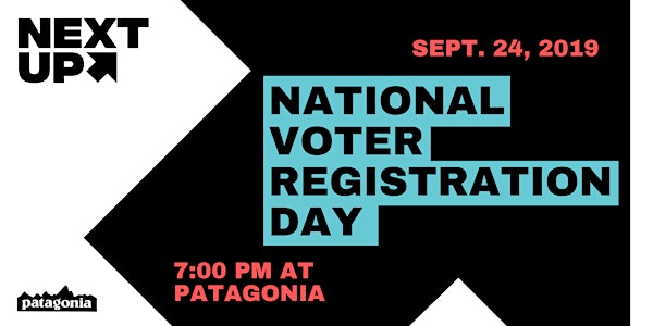 National Voter Registration Day Party