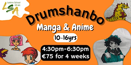 (D) Manga & Anime,10-16yrs, 4 Fri's 4:30-6:30pm,Feb 23rd, Mar 1, 8, & 15th primary image