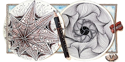 Immagine principale di Introduction to Zentangle Drawing Workshop 