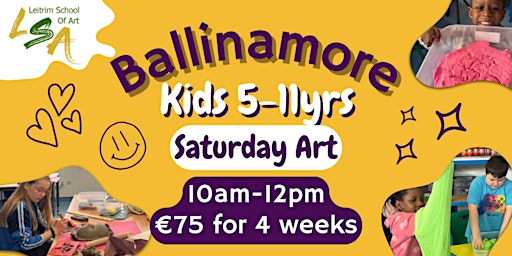 (B)Kids Class, 5-11yrs, 4 Sat Morns10am-12pm, Apr 13th, 20th, 27th & Mar4th primary image