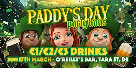 Imagem principal de O’Reilly’s | Paddy’s Day Party Haus | Sun 17th March