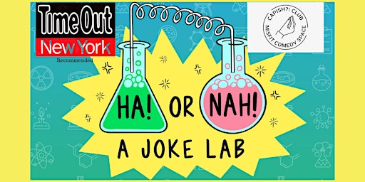 Ha! or Nah!:  A Joke Lab *** TimeOut NY PICK! *** primary image