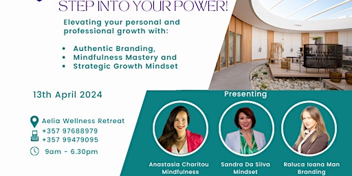 Imagem principal de Luxury Day Retreat - Step into your Power - Branding, Mindfulness & Mindset