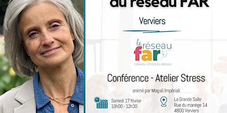 Hauptbild für Conférence du réseau FAR Verviers