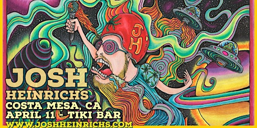 Imagem principal do evento Josh Heinrichs at Tiki Bar in Costa Mesa, CA