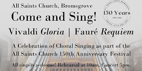 Come and Sing | Vivaldi Gloria and Fauré Requiem