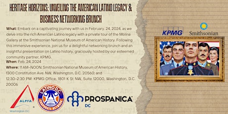 Heritage Horizons: American Latino Legacy & Networking Brunch primary image