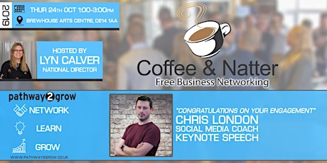 Burton Coffee & Natter - Free Business Networking Thurs 24th Oct 2019 primary image
