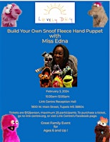 Build Your Own Snoof Fleece Hand Puppet: A Workshop with Miss Edna primary image