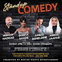 Imagem principal de Stand Up Comedy HISHAM,BONITA,  JUNEID,ABBAS