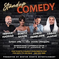 Imagen principal de Stand Up Comedy HISHAM,BONITA,  JUNEID,ABBAS