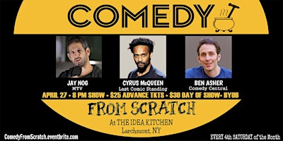Hauptbild für Comedy From Scratch at The Idea Kitchen Larchmont NY Westchester Stand-Up