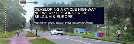 Imagen principal de Developing a Cycle Highway Network: Lessons from Belgium & Europe