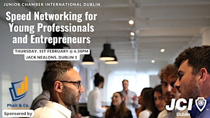 Imagem principal do evento Speed Networking for Young Professionals & Entrepreneurs