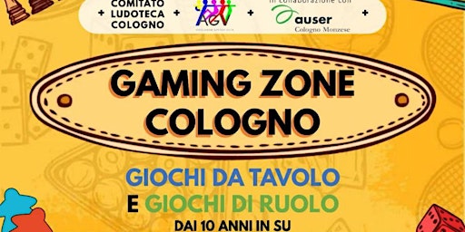 Imagem principal do evento Gaming Zone Cologno - Giochi di Ruolo