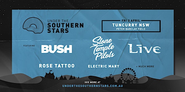 CANCELLED: Under The Southern Stars - Tuncurry