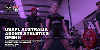 Imagem principal do evento USAPL Australia Adonis Athletics Open II