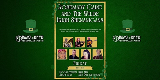 Imagem principal do evento Rosemary Caine and The Wilde Irish Shenanigans