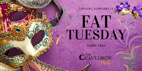 Mardi Gras: Fat Tuesday at The Cauldron primary image