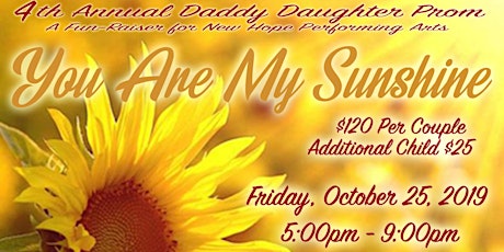 4th Annual Daddy Daughter Prom Fun-Raiser "You Are My Sunshine" primary image