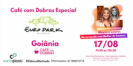 Imagem principal do evento Café com Dobras Especial Euro Park