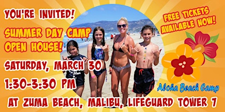 Aloha Beach Camp Summer Day Camp Open House