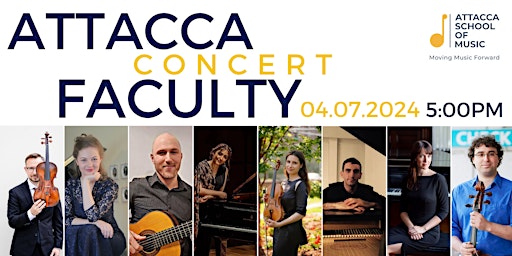 Imagen principal de Attacca Faculty Concert (5:00pm)