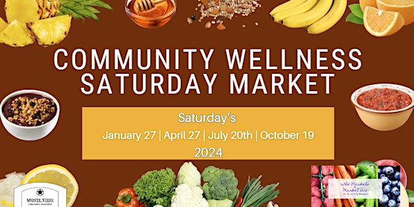 Community Wellness Saturday Market