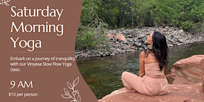 Imagem principal do evento Saturday Morning Yoga - Vinyasa Slow Flow