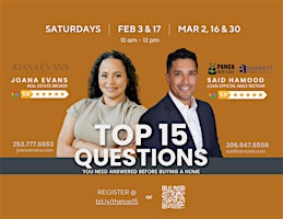 Imagen principal de TOP 15 QUESTIONS You Need Answered Before Buying a Home