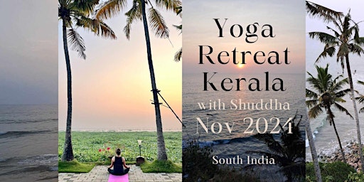 Primaire afbeelding van Kerala Yoga Retreat with Shuddha Nov 2024