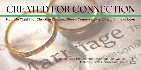 Created for Connection: Hold Me Tight® for Christian Couples