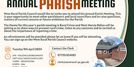 Annual Parish Meeting