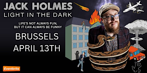 Imagem principal de Brussels English Comedy: Jack Holmes - Light in the Dark