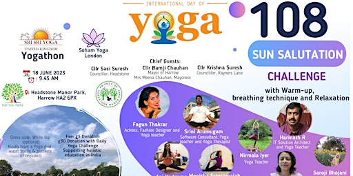 Immagine principale di International Yoga Day 2024: Yogathon 