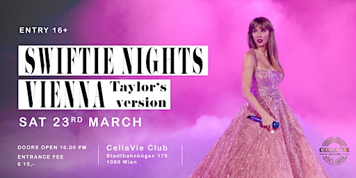 Hauptbild für SWIFTIE NIGHTS VIENNA | Taylor's Version (23.03.24)