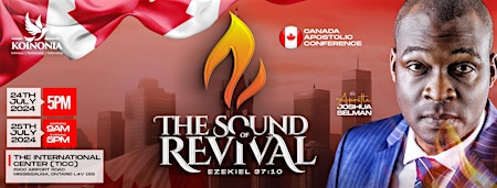 Primaire afbeelding van KOINONIA CANADA APOSTOLIC CONFERENCE(register for each session respective..