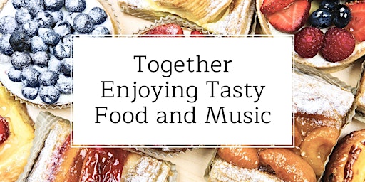 Together Enjoying Tasty Food and Music  primärbild